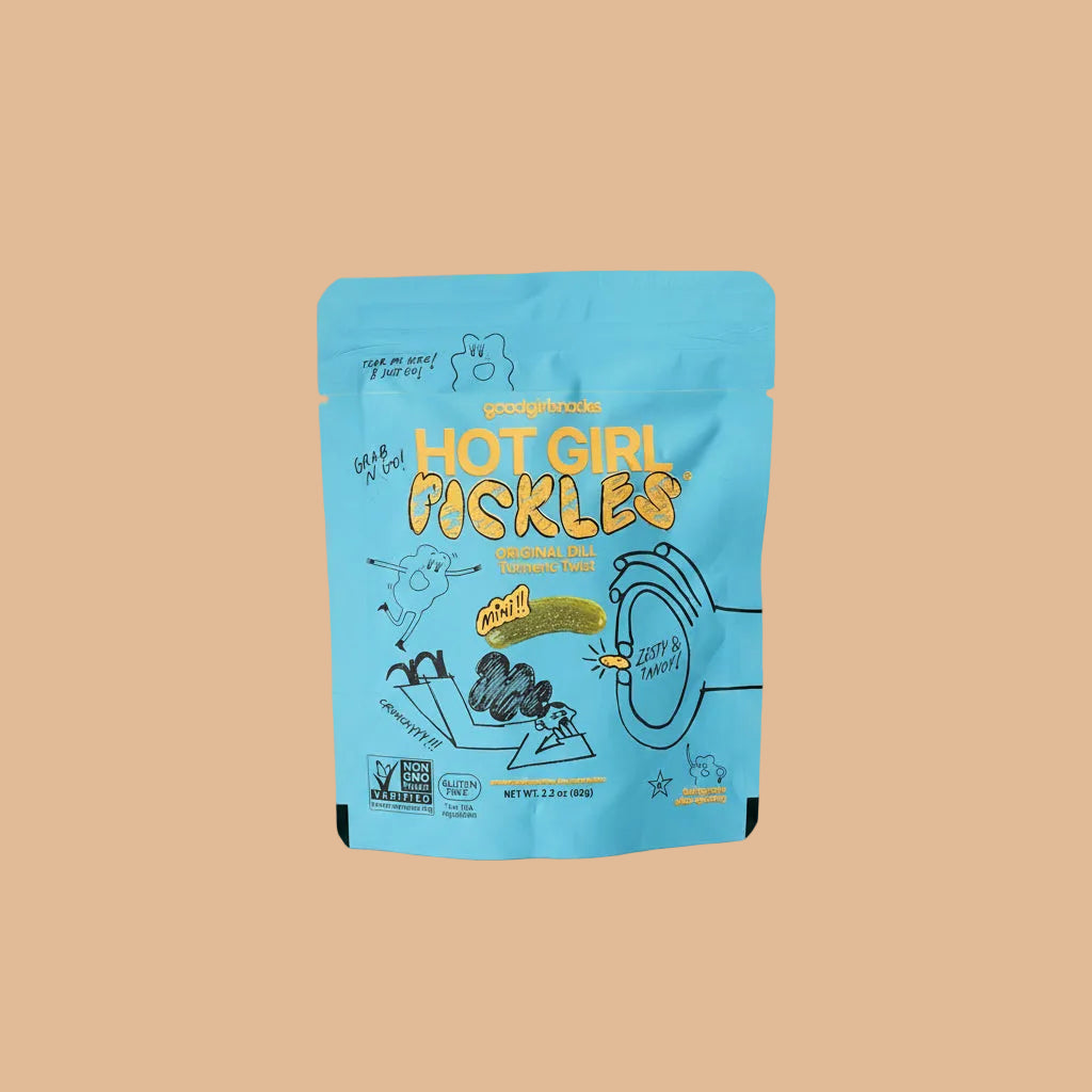 Hot Girl Pickles | Original Dill | Grab & Go Pickle Pouch