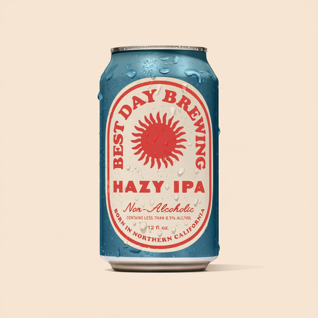 Best Day Brewing - Non-Alcoholic Beer - Hazy IPA