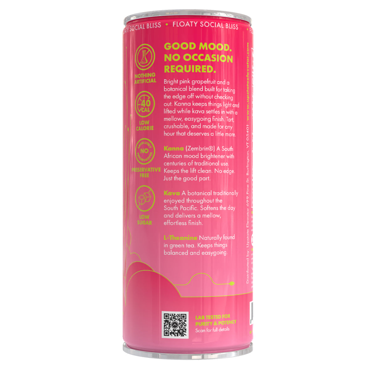 Upstate Elevator | Pink Grapefruit Feel Good Spritz