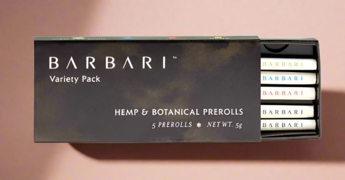 Barbari Variety Pack Hemp & Botanical Prerolls
