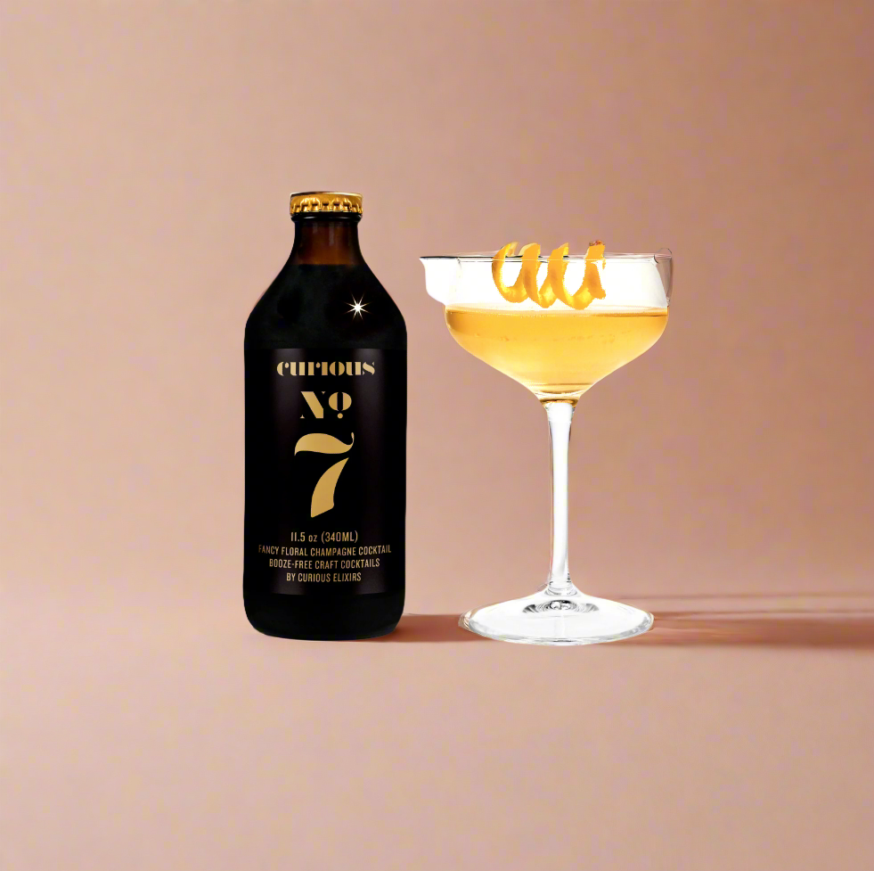 Curious Elixir No. 7 - Sparkling Champagne Cocktail