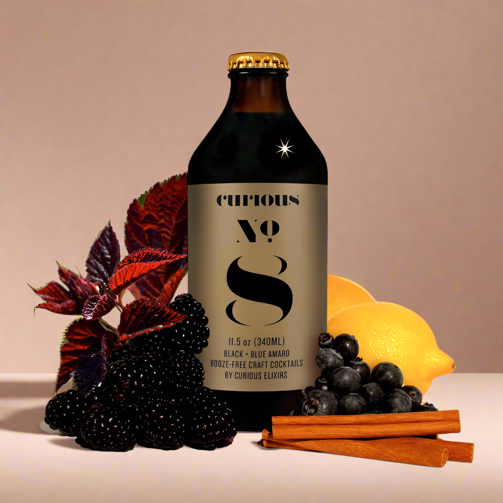 Curious Elixirs No. 8 - 'Black and Blue' Amaro
