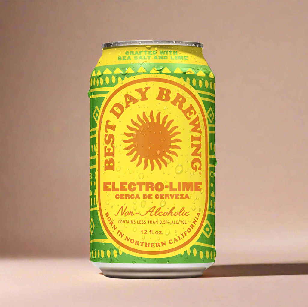 Best Day Brewing - Non-Alcoholic Beer - Elecrtio-Lime