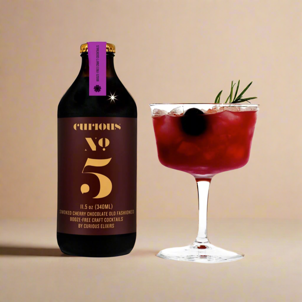Curious Elixir No. 5 - Smoked Chocolate Cherry Old Fashioned