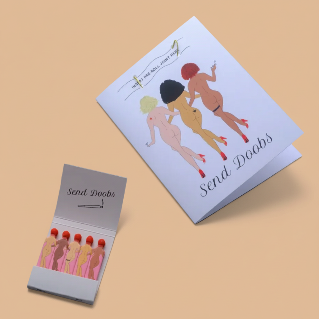 Rogue Paq | Greeting Card + Matches | Send Doobs