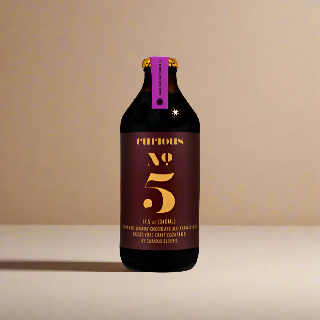 Curious Elixir No. 5 - Smoked Chocolate Cherry Old Fashioned