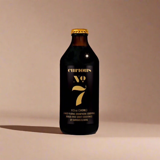 Curious Elixir No. 7 - Sparkling Champagne Cocktail