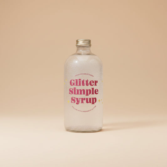 Wood Stove Kitchen | Cocktail Mixer | Glitter Simple Syrup