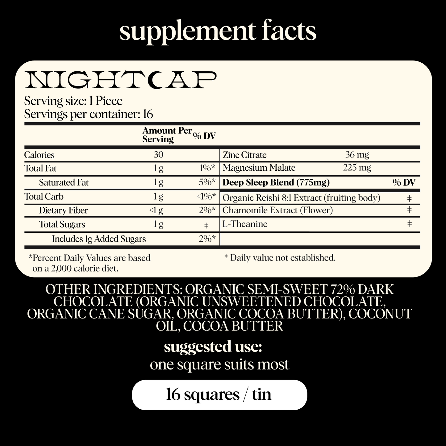 Alice Mushroom Chocolate | Nightcap