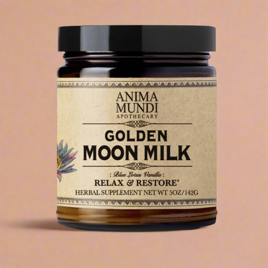Anima Mundi Herbals Golden Moon Milk Powder - Relax + Restore