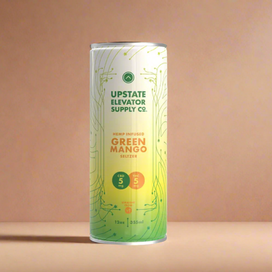 Upstate Elevator Supply Co. - Hemp Infused Green Mango Seltzer