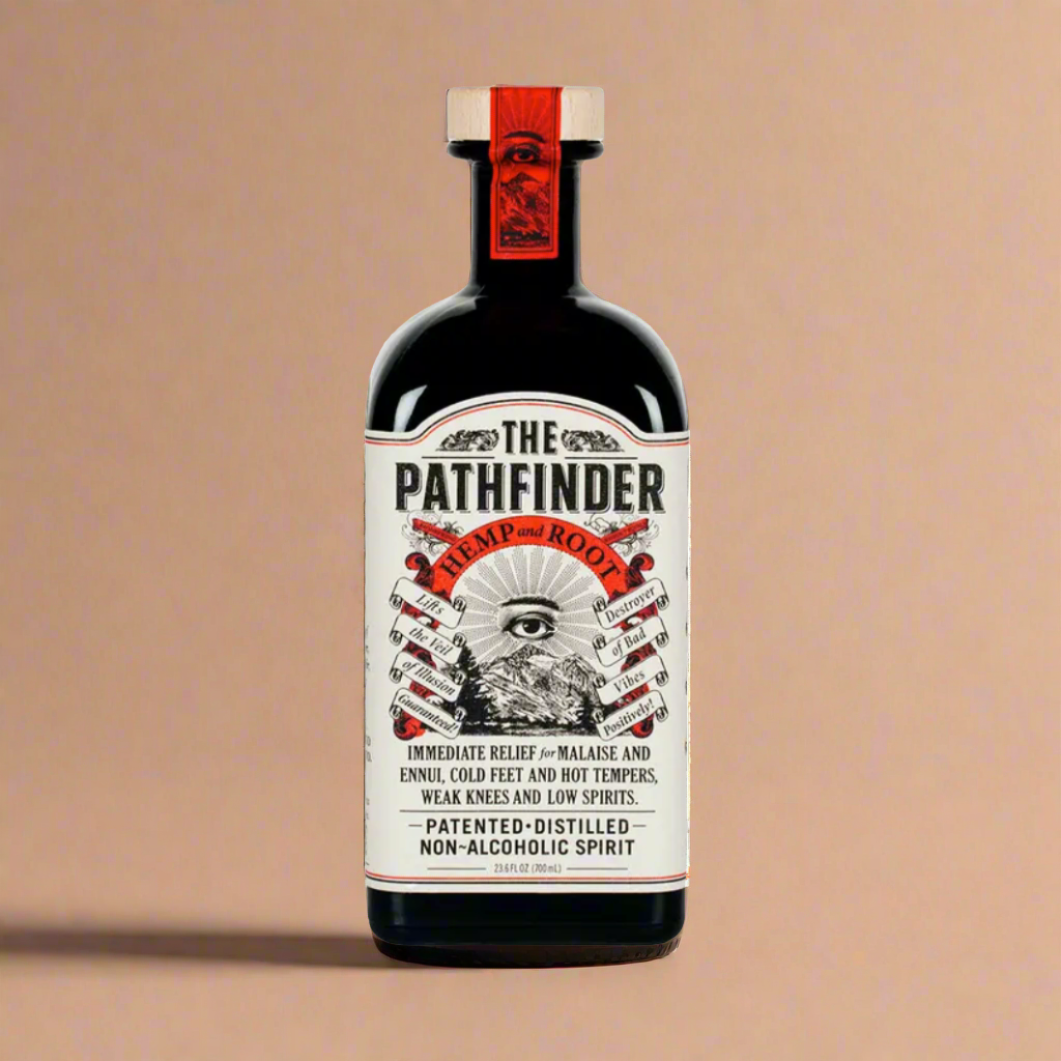 The Pathfinder Hemp and Root Non-Alcoholic Spirit