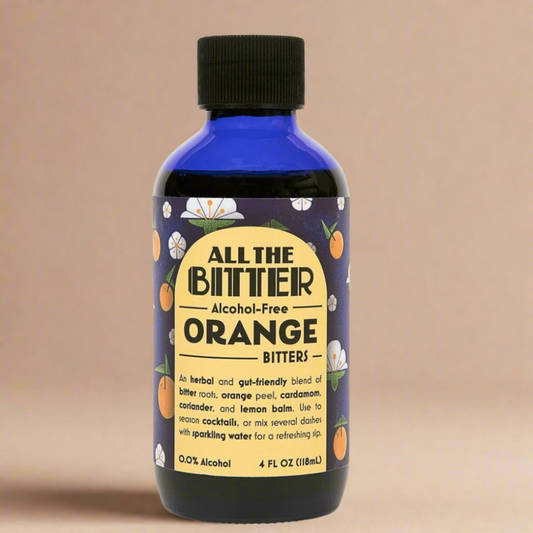 ALL THE BITTER - Alcohol-Free - 'Orange' Bitters 4oz