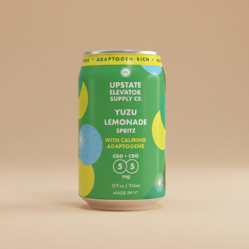 Upstate Elevator Supply Co. - Hemp Infused Yuzu Lemonade Spritz