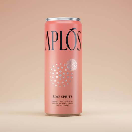 Aplós - Ume Spritz - Nonalcoholic Functional Cocktail