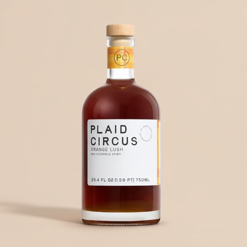 Plaid Circus - Orange Lush