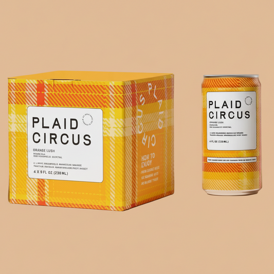 Plaid Circus - Orange Lush Sparkling AF Cocktail