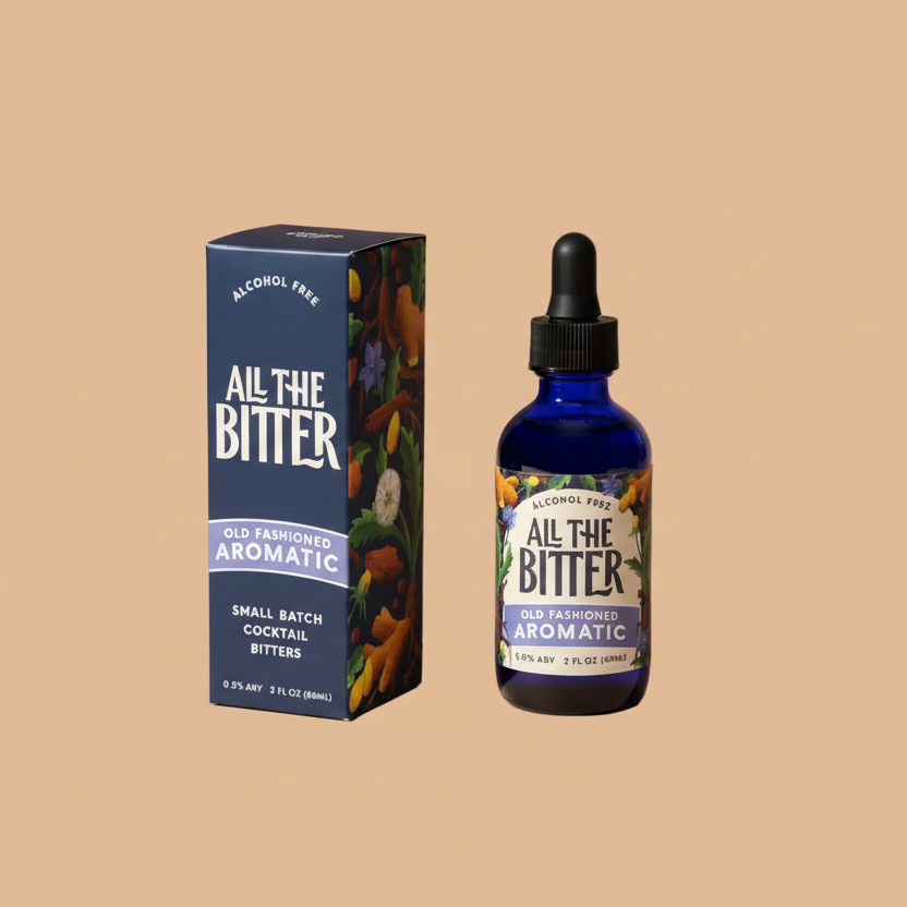 ALL THE BITTER - Alcohol-Free - Aromatic Bitters 4oz
