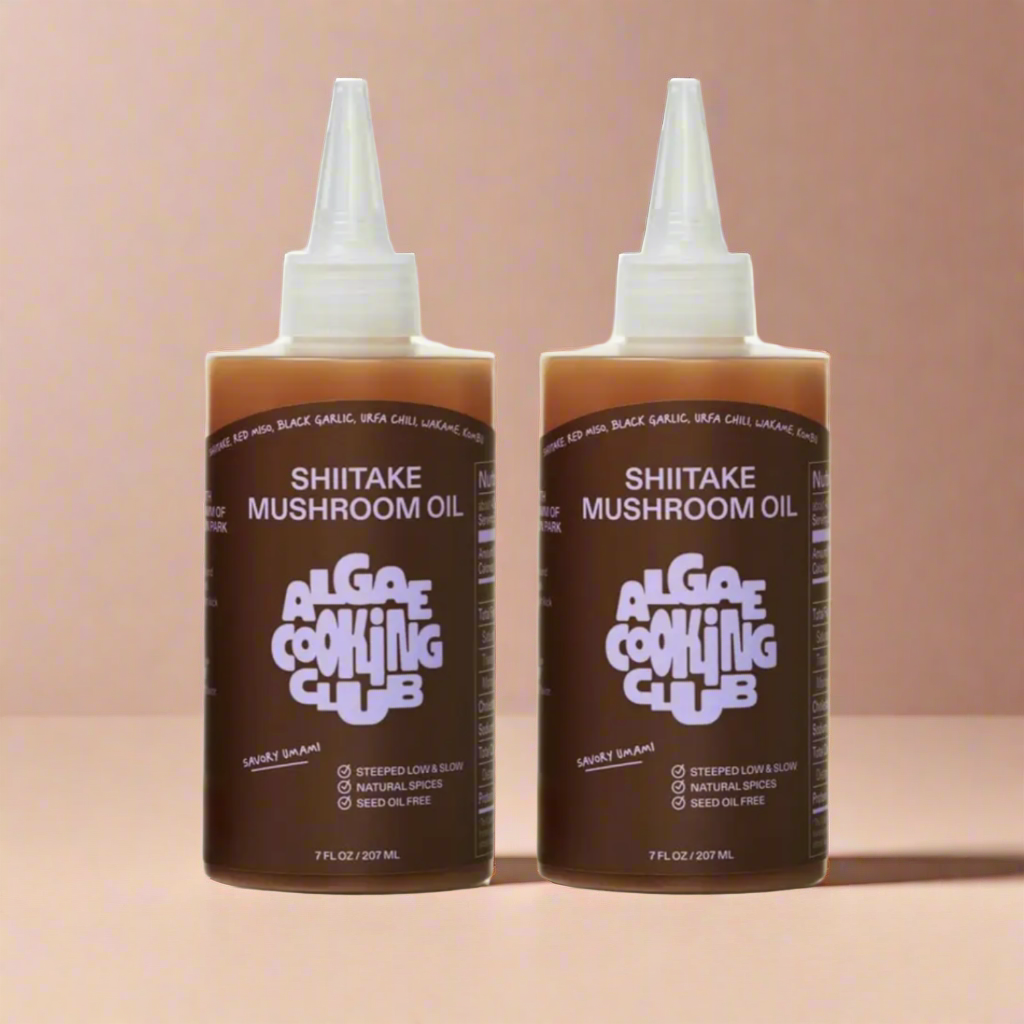 Algae Cooking Club | Shiitake Mushroom Oil | Exclusive Eleven Madison Park Collab
