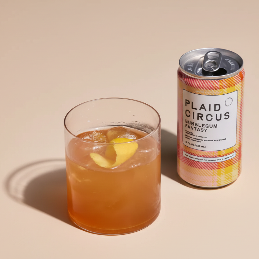 Plaid Circus - Bubblegum Fantasy Sparkling AF Cocktail